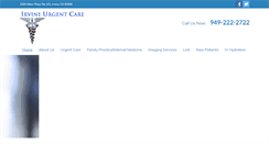 Desktop Screenshot of irvineurgentcare.com